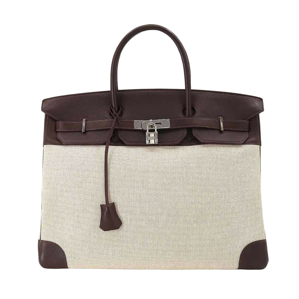 Hermès Birkin Bag 40 en Cuir en Marron