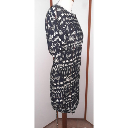 Isabel Marant Kleid aus Baumwolle in Schwarz