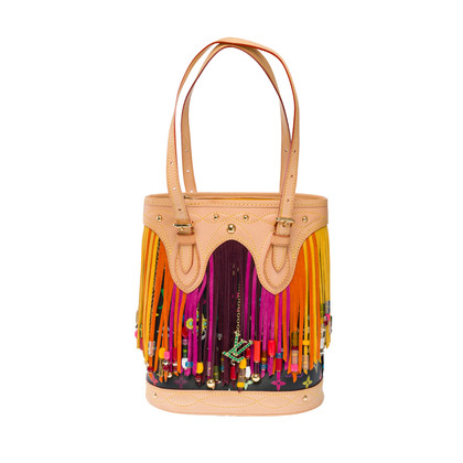 Louis Vuitton Bucket Bag in Tela in Nero