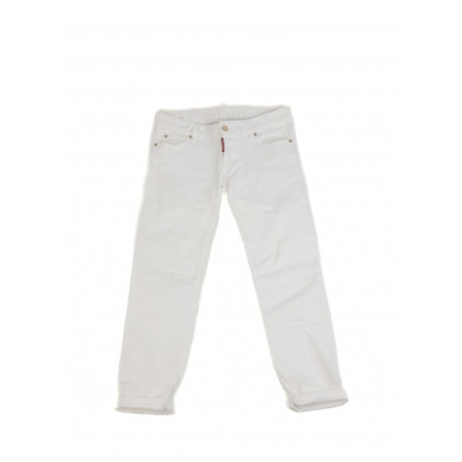 Dsquared2 Jeans aus Baumwolle in Weiß