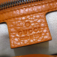 Gucci Bamboo Bag Leather in Ochre