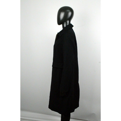 Mariella Burani Jacke/Mantel aus Wolle in Schwarz
