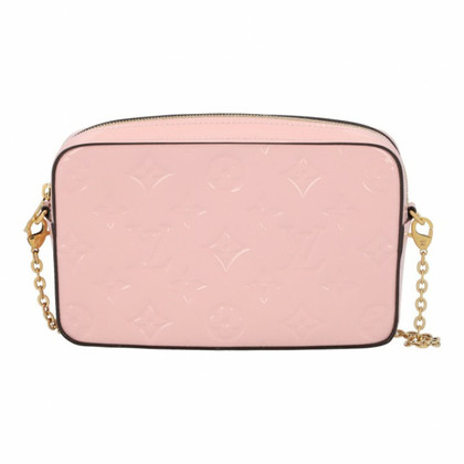 Louis Vuitton Camera Bag Lakleer in Roze