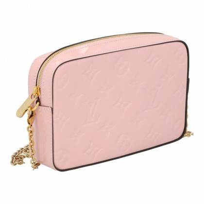 Louis Vuitton Camera Bag en Cuir verni en Rose/pink