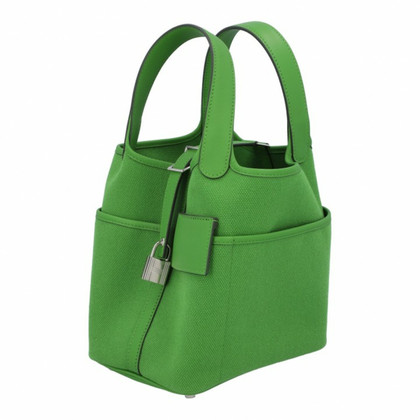Hermès Picotin Lock PM 18 Leather in Green