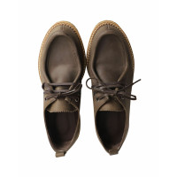 Max Mara Slippers/Ballerinas Leather in Brown