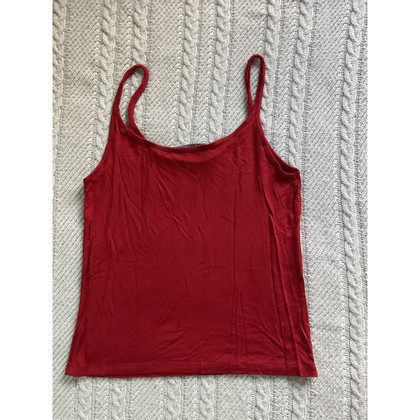 S Max Mara Top Cotton in Red