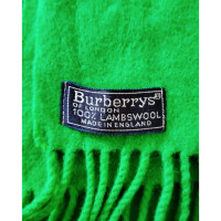 Burberry Sjaal Wol in Groen