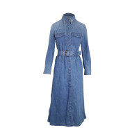 Chloé Kleid aus Baumwolle in Blau