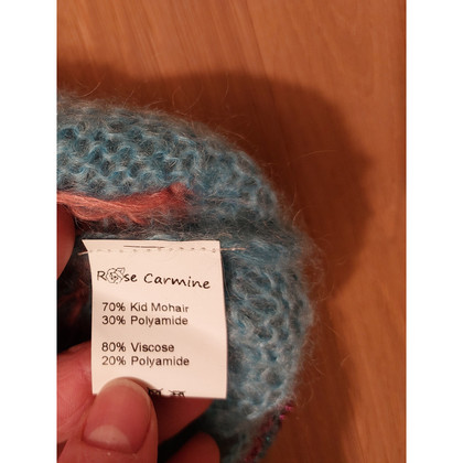 Rose Carmine Knitwear Wool