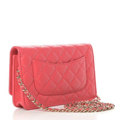Chanel Wallet on Chain en Cuir en Rouge