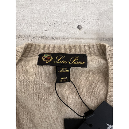 Loro Piana Knitwear Cashmere in Beige