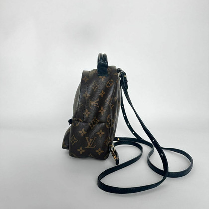 Louis Vuitton Palm Springs Backpack aus Leder in Braun
