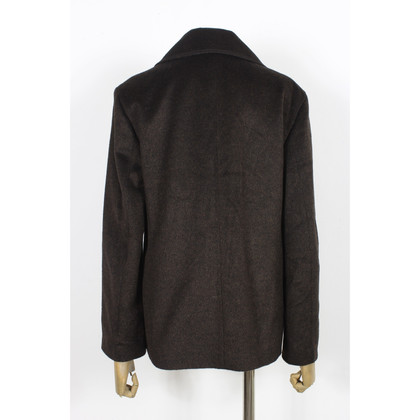 Strenesse Jacke/Mantel aus Wolle in Braun