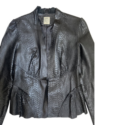 L'agence Jacket/Coat Leather in Black