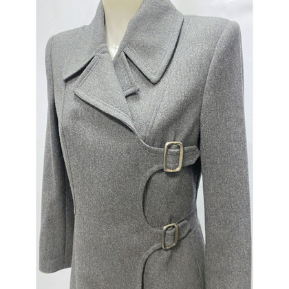 Barbara Bui Anzug aus Wolle in Grau