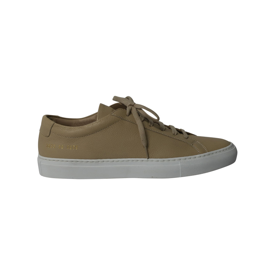 Common Projects Sneaker in Pelle in Color carne