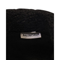 Balenciaga Jacke/Mantel in Schwarz