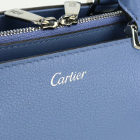 Cartier Handtas Leer in Blauw