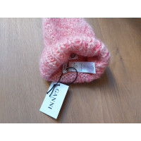 Ganni Hut/Mütze aus Wolle in Rosa / Pink