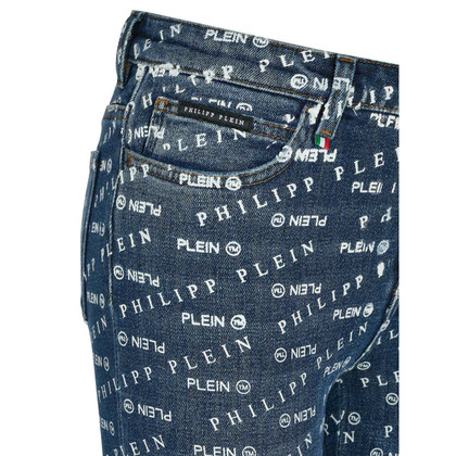 Philipp Plein Jeans Katoen in Blauw