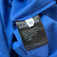 Balenciaga Oberteil aus Baumwolle in Blau