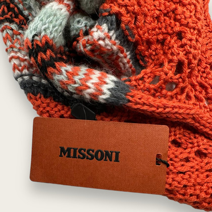 Missoni Schal/Tuch aus Wolle in Orange