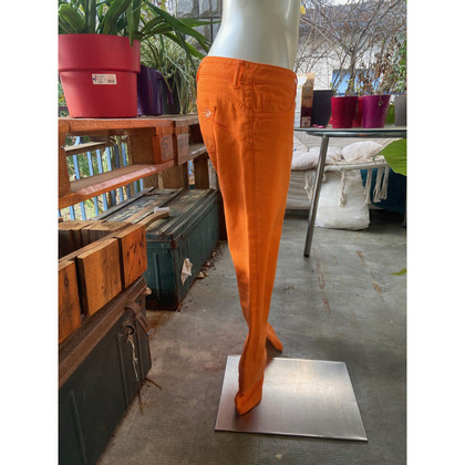 Blumarine Jeans Cotton in Orange