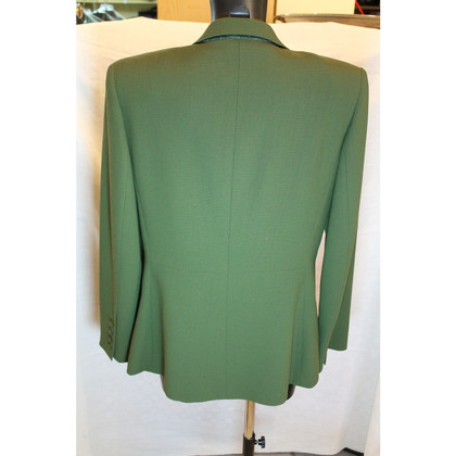Salvatore Ferragamo Jacket/Coat Wool in Green