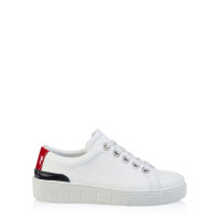 Tommy Hilfiger Sneakers aus Leder in Weiß