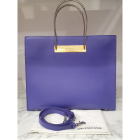 Balenciaga Cable Shopper Tote Leather in Violet