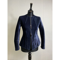 Giorgio Armani Jacket/Coat Viscose in Blue
