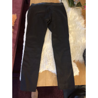 D&G Trousers Leather in Black
