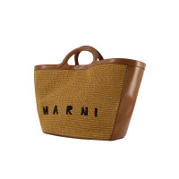 Marni Handtasche aus Baumwolle in Braun