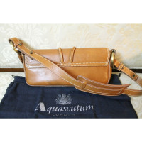 Aquascutum Handbag Leather in Brown