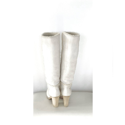 Prada Boots in White