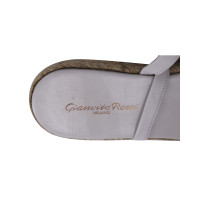 Gianvito Rossi Sandalen aus Leder in Weiß