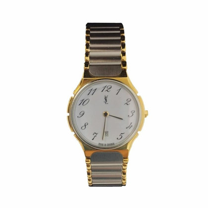 Yves Saint Laurent Armbanduhr in Weiß