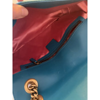 Gucci GG Marmont Flap Bag Mini in Petrolio
