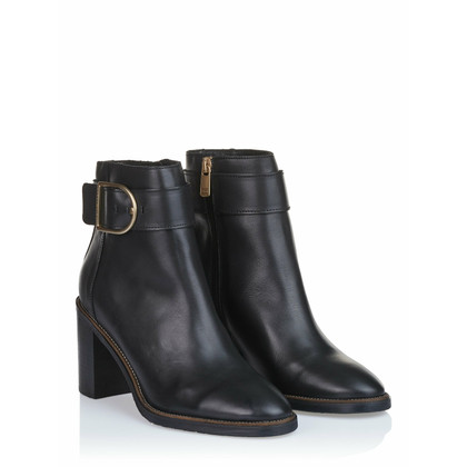 Tommy Hilfiger Ankle boots Leather in Black