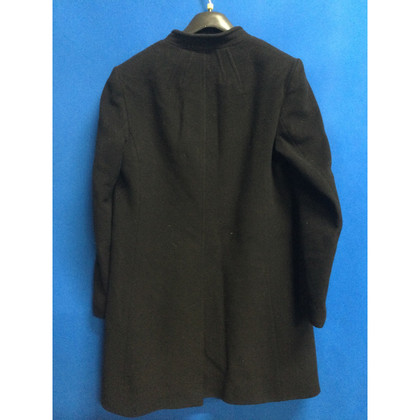 Twin Set Simona Barbieri Jacket/Coat Wool in Black