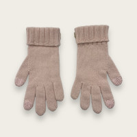 Fendi Handschuhe aus Wolle in Rosa / Pink