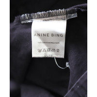 Anine Bing Veste/Manteau en Coton en Noir