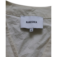 Nanushka  Robe en Coton en Blanc
