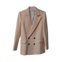 Roland Mouret Jacke/Mantel aus Wolle in Rosa / Pink