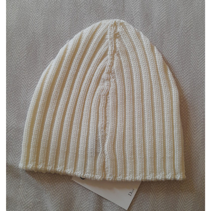 Dior Hut/Mütze aus Wolle in Weiß