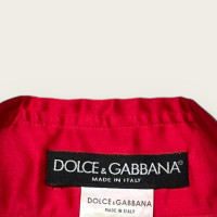 Dolce & Gabbana Top en Soie en Rouge