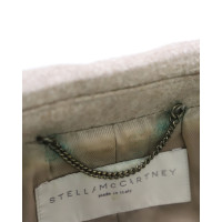 Stella McCartney Jacke/Mantel aus Wolle in Beige