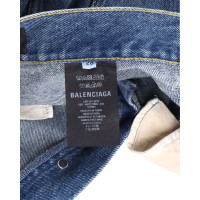 Balenciaga Jeans aus Baumwolle in Blau
