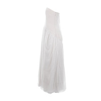 Brunello Cucinelli Kleid aus Seide in Weiß